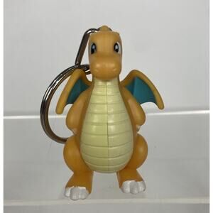 Dragonite Keychain Burger King Promo 1999 Nintendo Figure 2.5” Tall